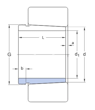 SKF AH 2338 G manchon de serrage