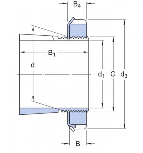 SKF HA 211 manchon de fixation
