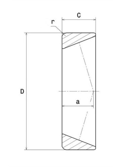 SKF 39528/Q anneau extérieur de roulement à rouleaux coniques