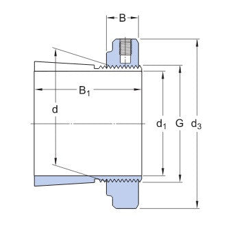 SKF HE 310 E manchon de fixation